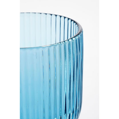 Wine glasses set Merlot Blue