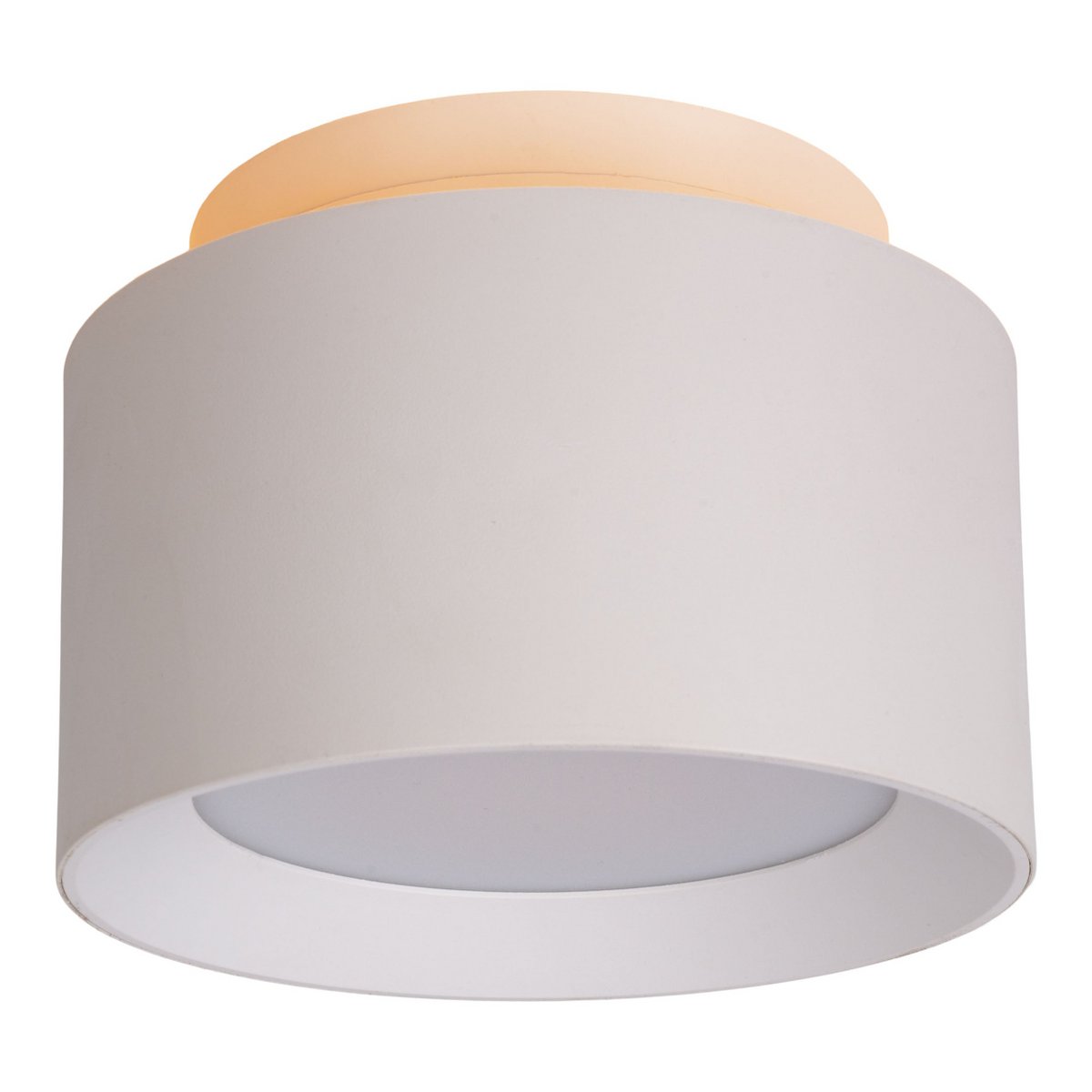 LED spot 14 cm wit plastic