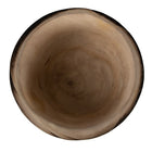Serveerschaal Ø 28x13 cm bruin hout