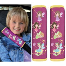 Car Seatbelt Cover with Fairy Tale Motif Purple Accessory