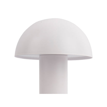 Tafellamp Vuur 15 cm ijzer mat wit