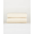 Wool Boucle Throw Blanket Paris White Luxury Comfort Warm