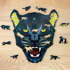 Houten legpuzzel panter 490 stukken 41.8x37.5 cm