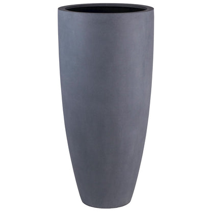 Plantenpot fiberstone Ø36.5xH80 cm grijs