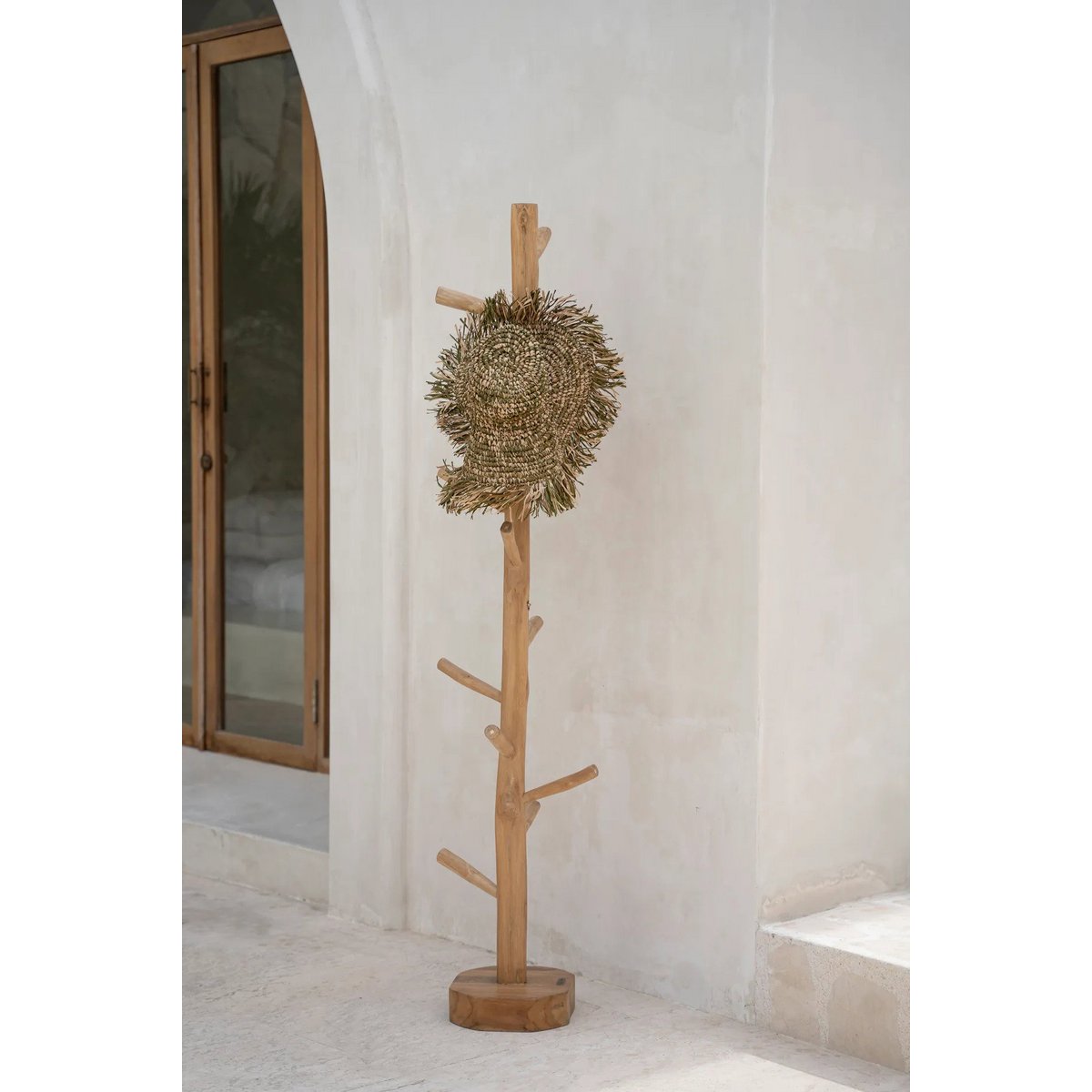 Hanger Natural Teak Wood With Luxury Premium Finish