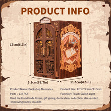 Cutebee, 3D Book Nook, Bookshop Memories, SD01B, 11.5x9.5x17cm