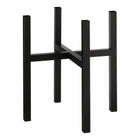 Plantenstandaard 37,5x37,5x39,5 cm zwart