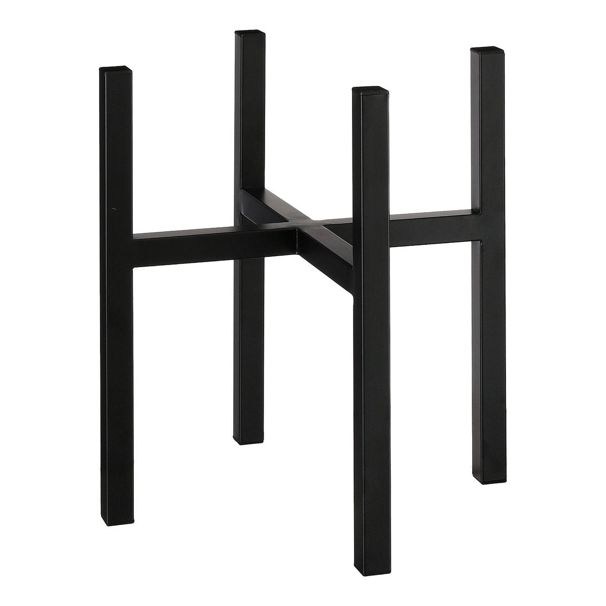 Plantenstandaard 37,5x37,5x39,5 cm zwart