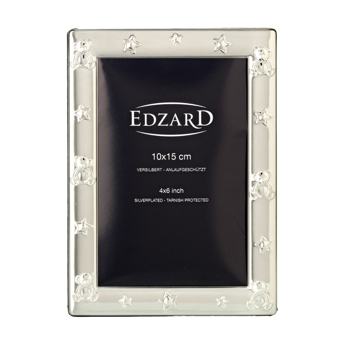 Fotolijst 10x15 cm zilver staal