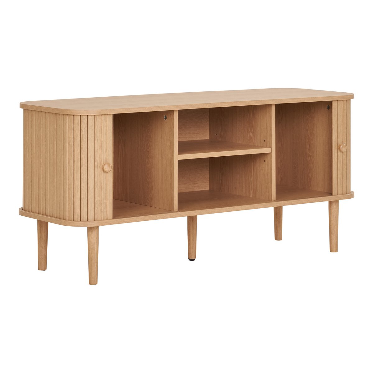 Tv-meubel 113x40x51,5 cm naturel MDF dennenhout