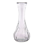 Vaas Ø 6x15 cm glas transparant
