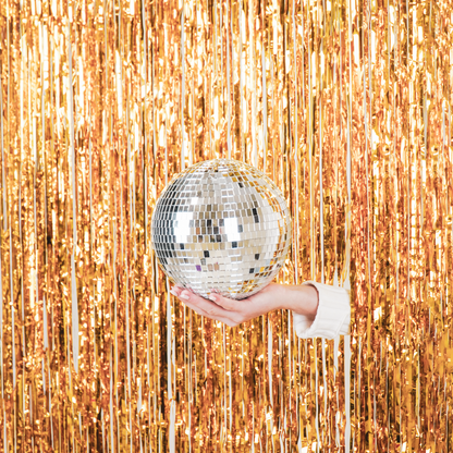 Christmas Decoration - Christmas Ornament - Disco Ball - Foam - Silver - 20x20x20cm