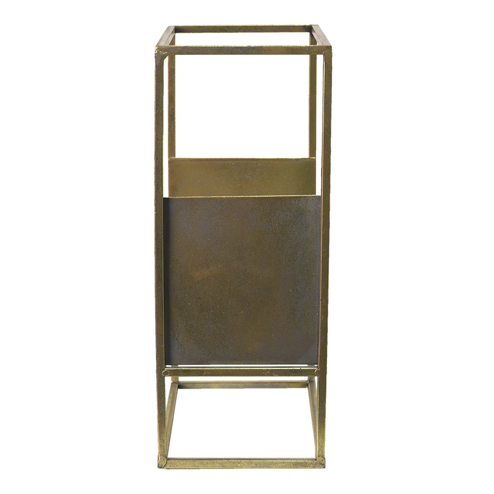 Lantern 25x15x38 cm Colourful Metal Candle Holder