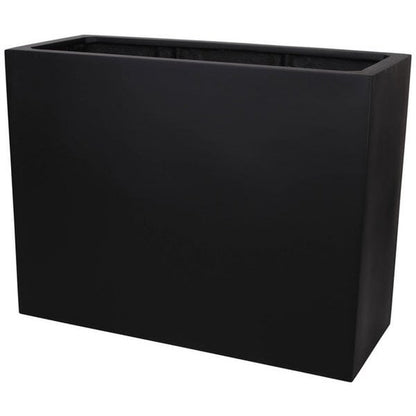 Plantenbak Indiana XL 95x38x72 cm zwart polyester