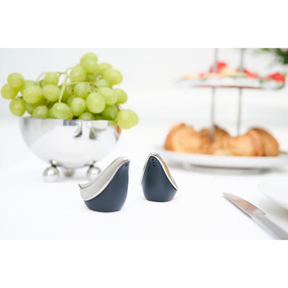 Zout en peper strooier verzilverd 6 cm