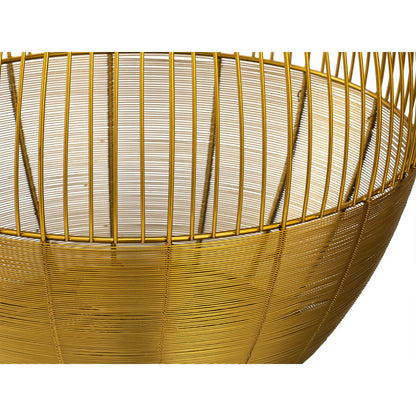 Set van 2 Ronde Bijzettafels Glamira Goud Salontafels