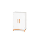 Poppengarderobe Marit 45x30x67 cm MDF/beech wit
