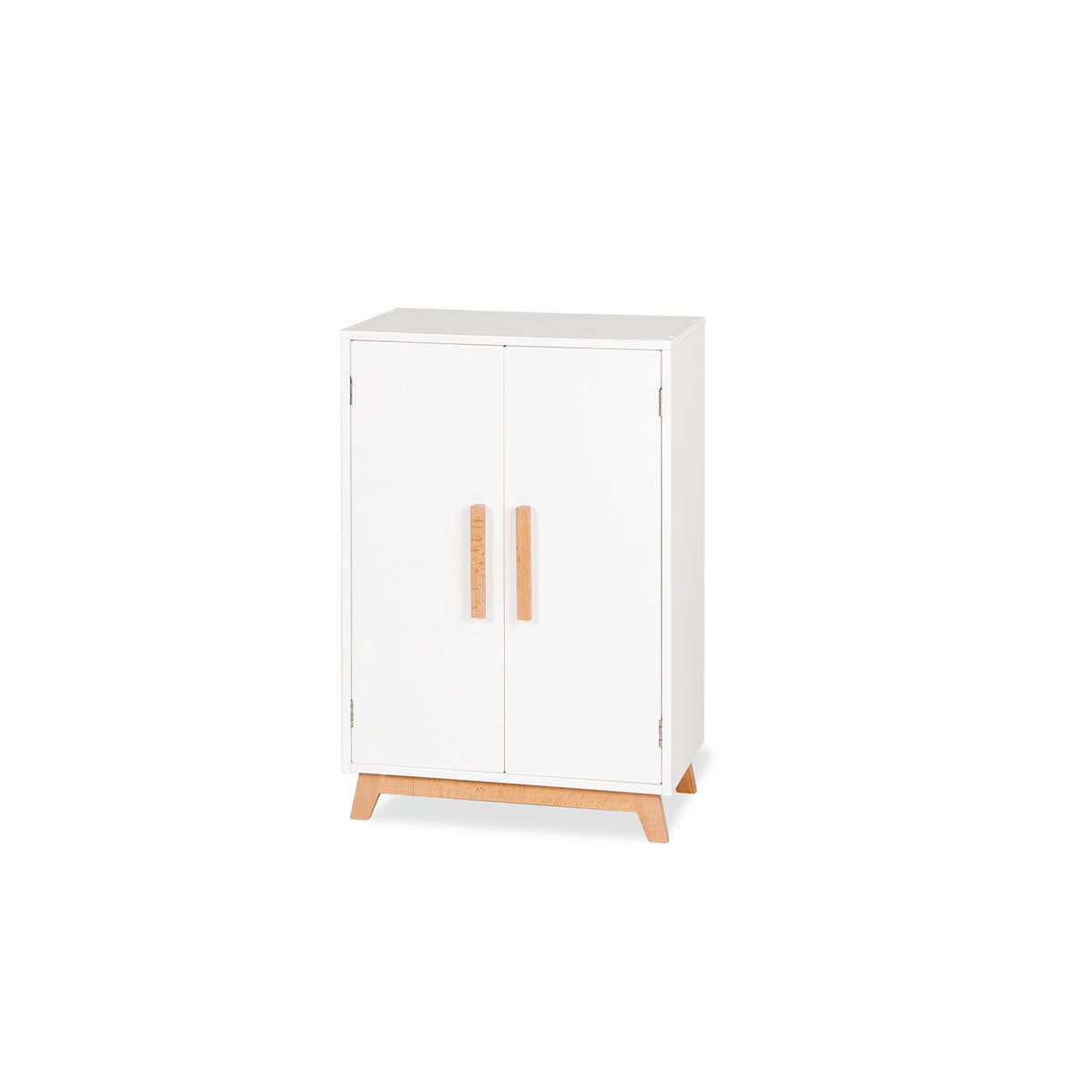 Poppengarderobe Marit 45x30x67 cm MDF/beech wit