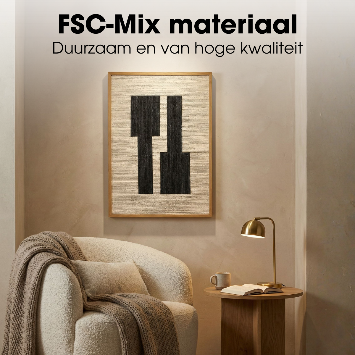 Wanddecoratie  Zwart