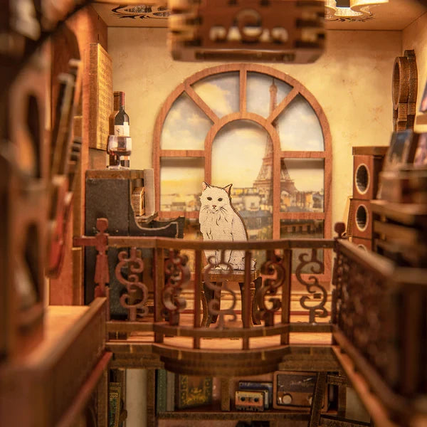 Booknook 18x11x23 cm hout