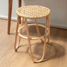 Rotan kruk 35x50 cm naturel