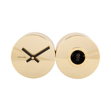Wall Clock Duo Cuckoo Gilded