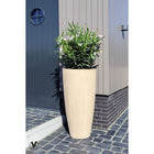 Plantenpot fiberstone 47x100 cm beige
