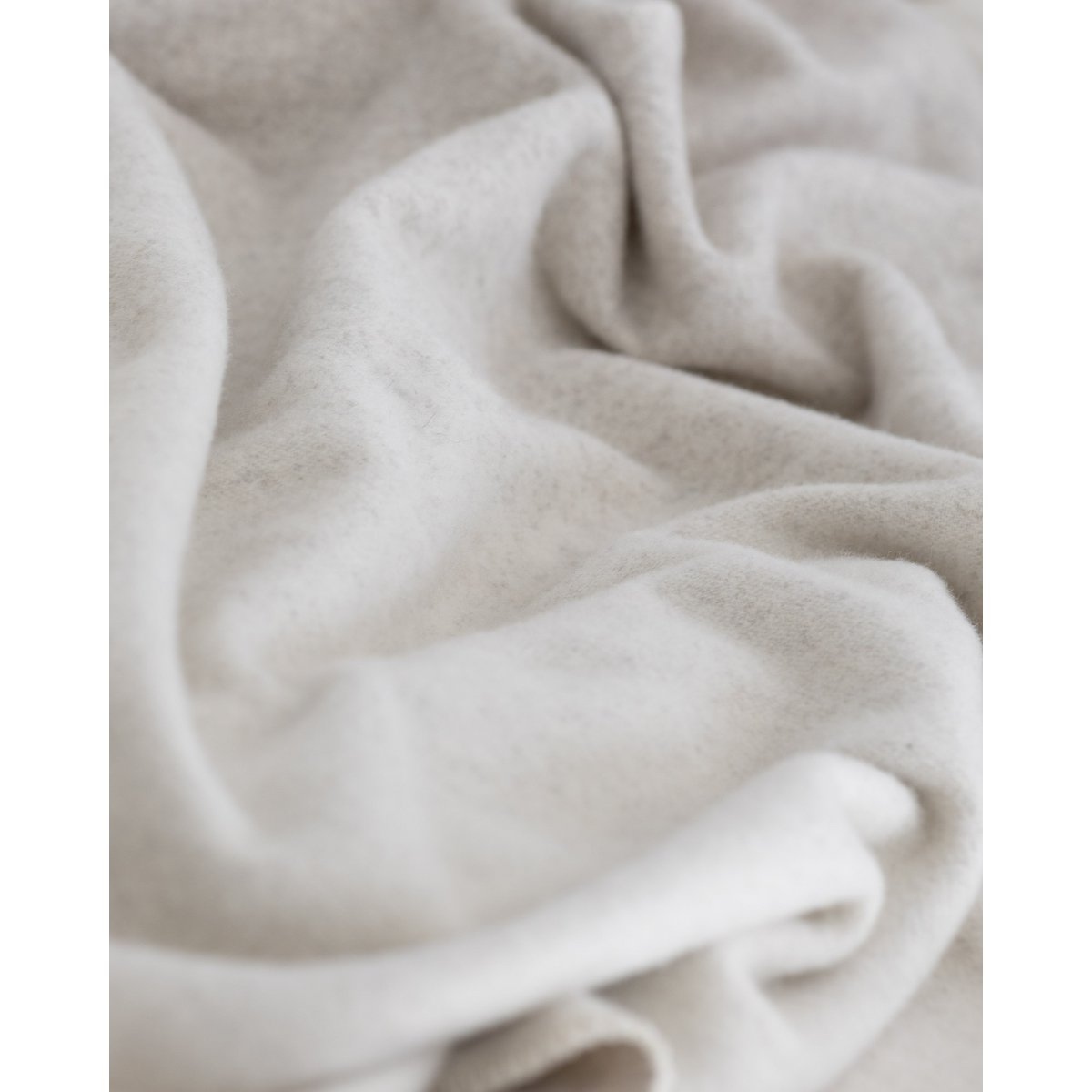 Luxe Merino Kasjmier Beddeken Ivoor Duin Zachte Warmte