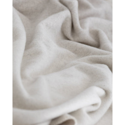 Luxe Merino Kasjmier Beddeken Ivoor Duin Zachte Warmte