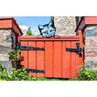 Peek-a-Boo Cat Kitty Wall Decor Black 20.9x25.1x0.2cm