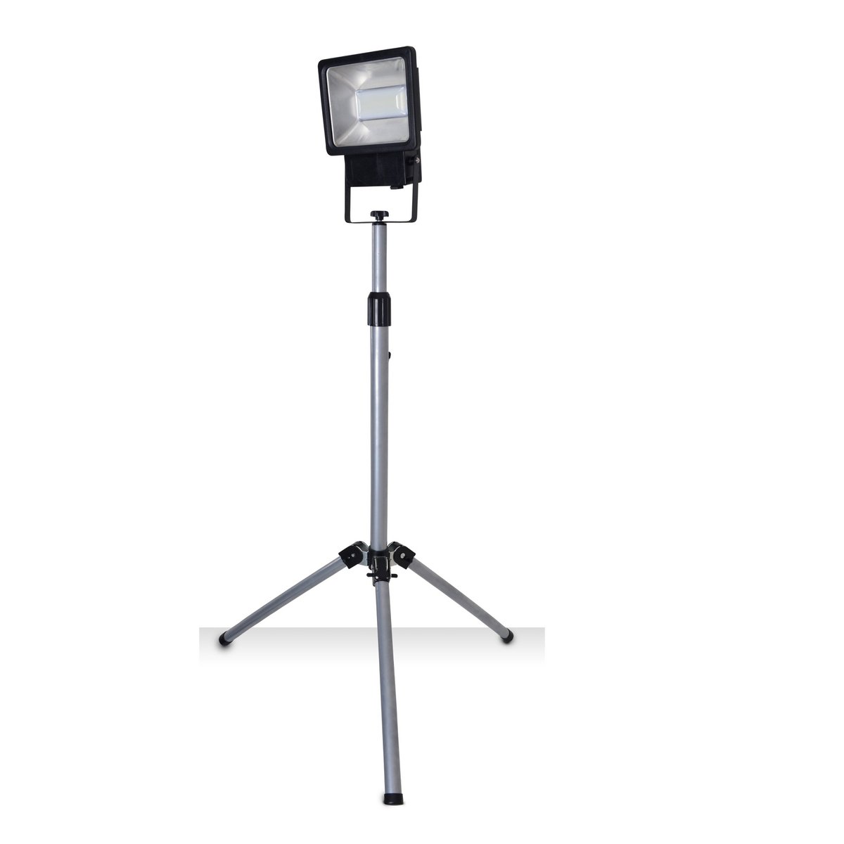 LED Buiten Vloerlamp Baro 125.5 cm zwart glas metaal