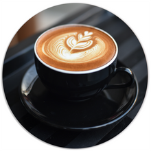 Wall circle cappuccino