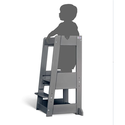 tiSsi® learning tower FELIX beech GREY