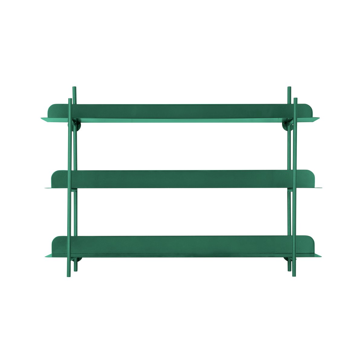 Wandrek 60x42 cm ijzer groen