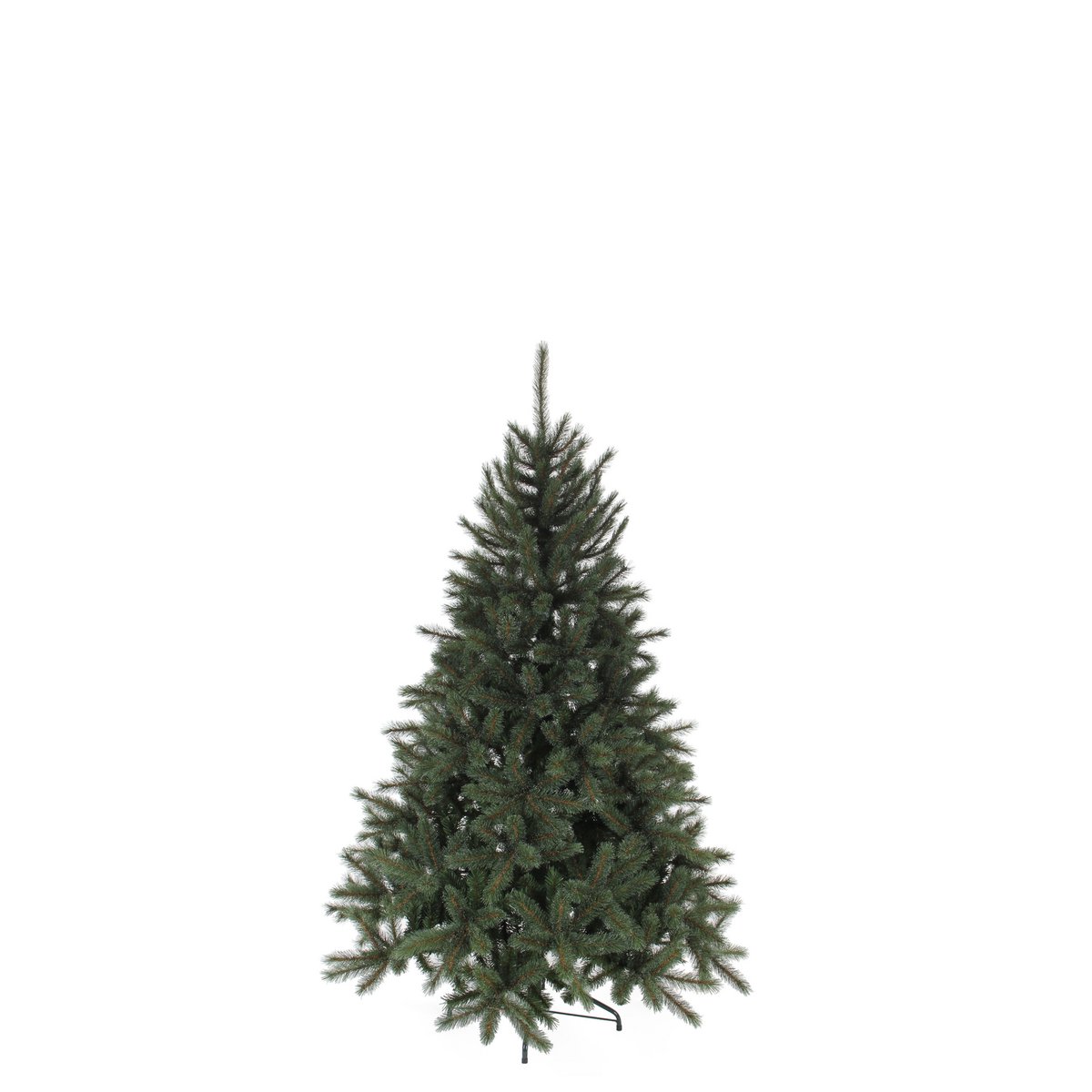 Kunstkerstboom Toronto Deluxe H120 cm groen met witte topjes