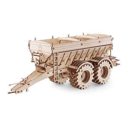 Eco Wood Art EWA 3D Mechanische Puzzel Tractor K7M Model