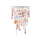 Hanglamp 23 cm metaal acryl