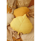 'Honing' Linen Leaf Cushion