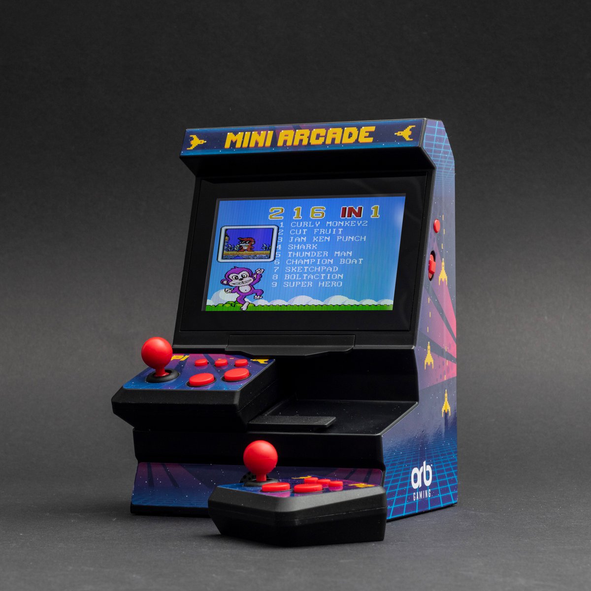 Mini arcade machine 300 games dubbele controller