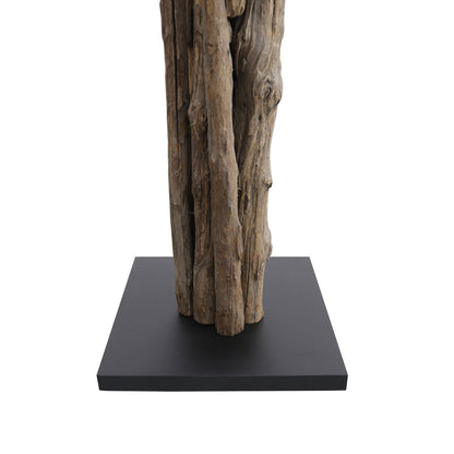 Vloerlamp drijfhout 175 cm naturel bruin