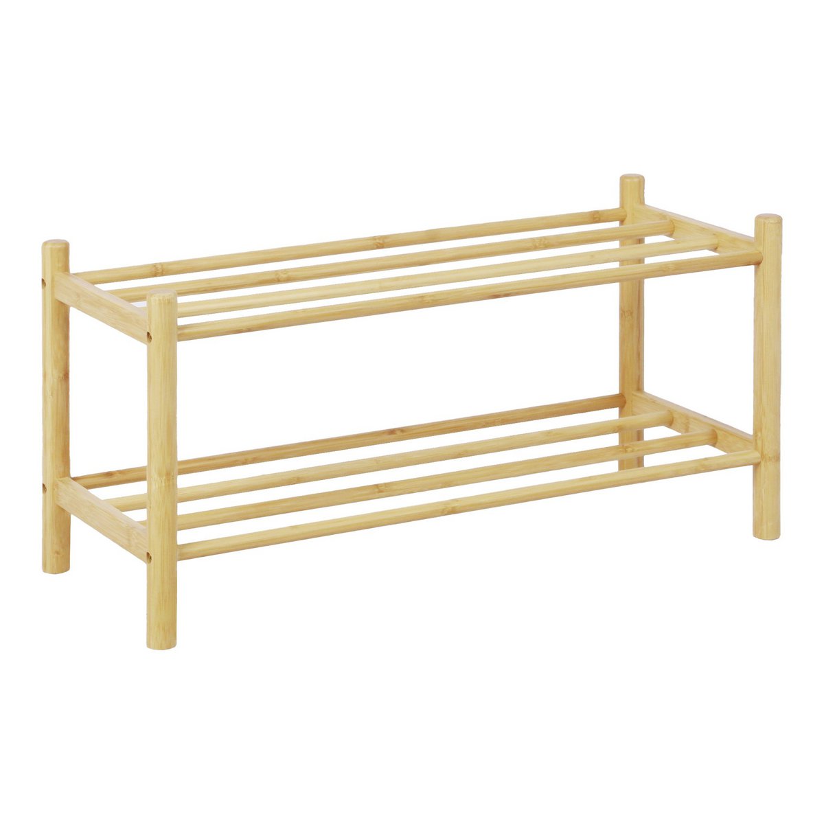 Schoenenrek bamboe 70x27x33 cm naturel
