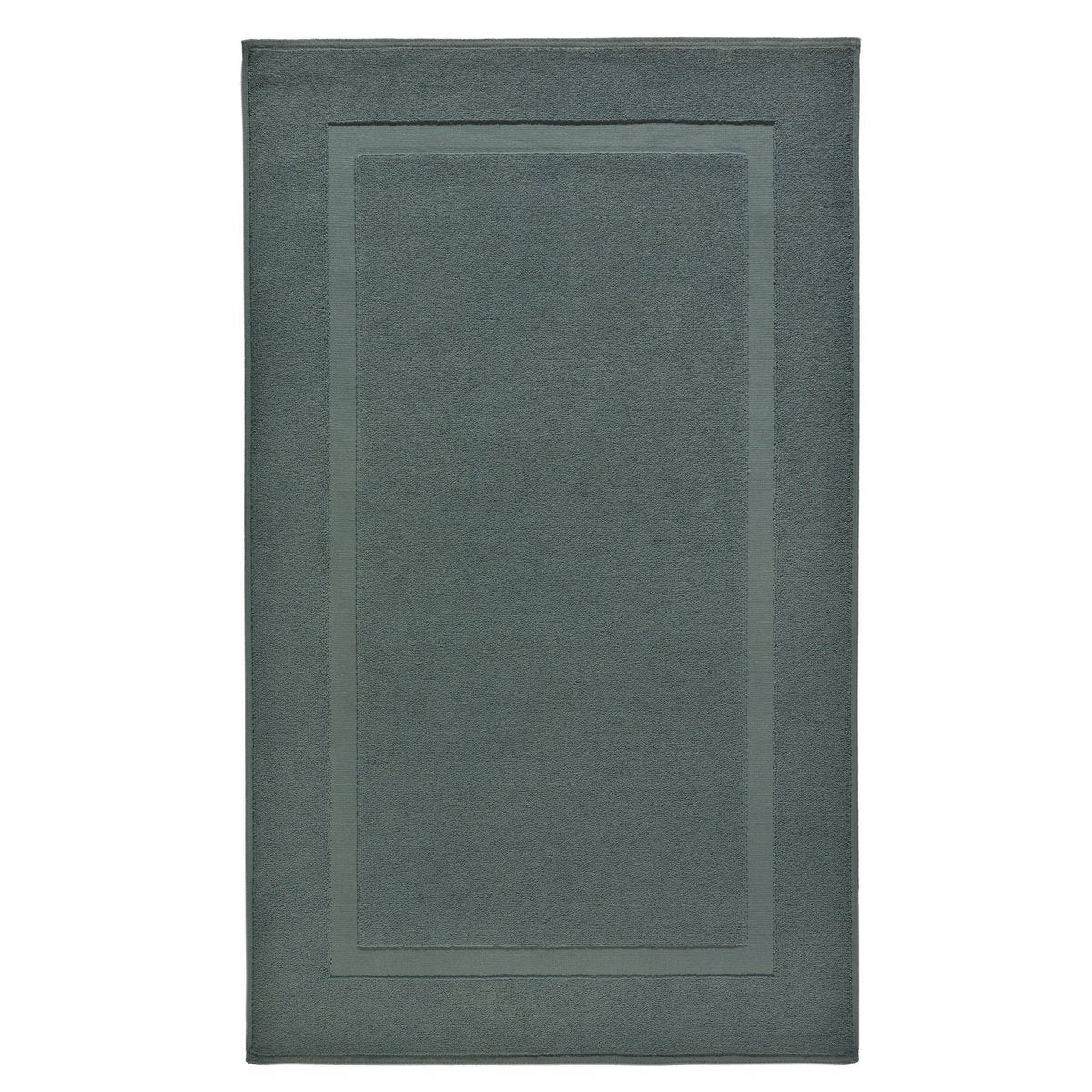 Badmat 60x100 cm katoen groen