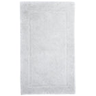 Badmat 60x100 cm zilver acryl