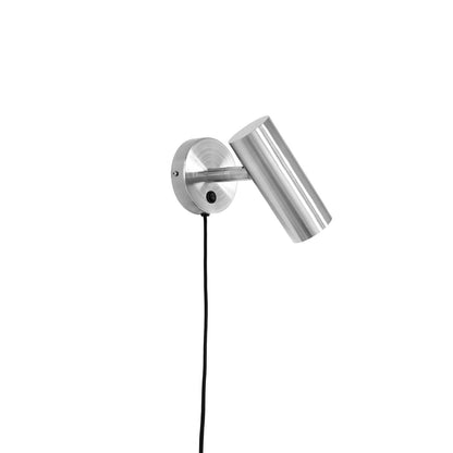 Paris Wandlamp, metaal, zilver