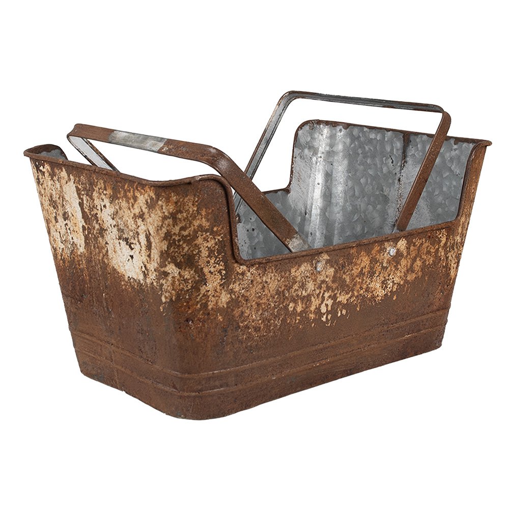 Planthouder 45x28x23 cm bruin keramiek