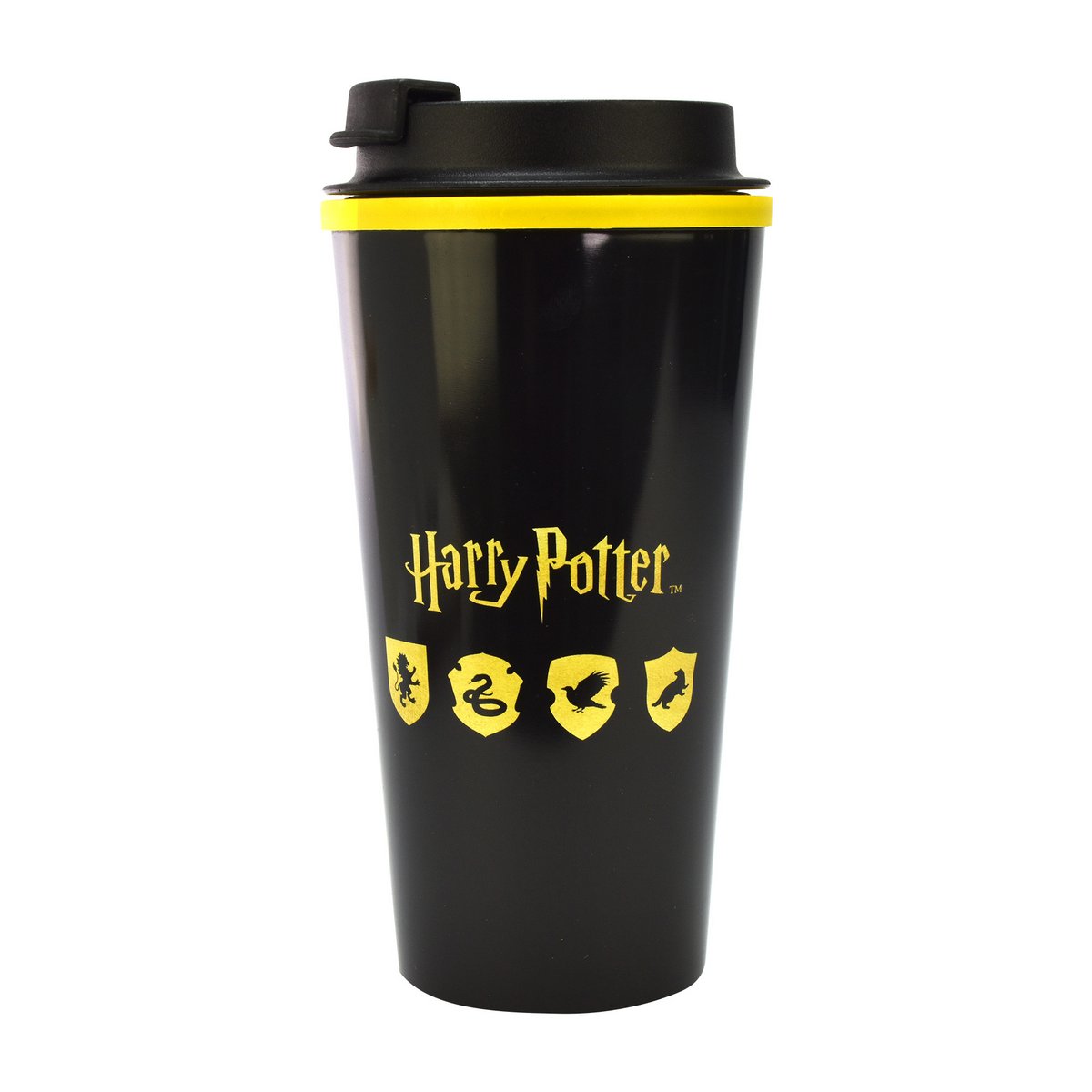 Thermokoffiemok Harry Potter 450ml zwart geel