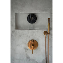 Marble Disc On Stand Black Decorative Accessory Table
