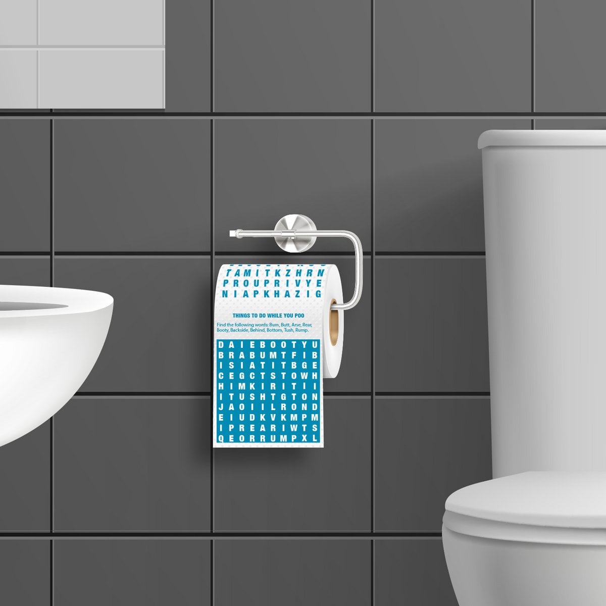 Mad Monkey - Toilet Paper Things to do while you poo