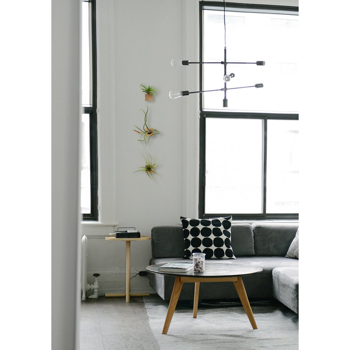 Cube - Light oak - Set of 3