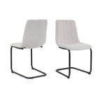 Stoelenset 2 stuks sledeframe